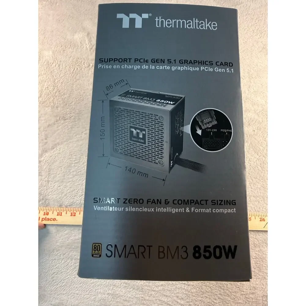 Smart Bm3 850W Semi Modular Power Supply Atx 3.0 80 Plus Bronze Pcie 5.0